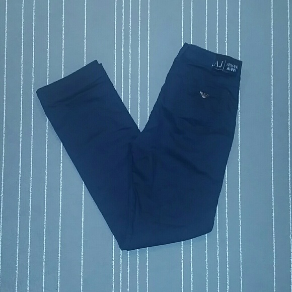 Armani Jeans Navy Pants - Picture 1 of 2