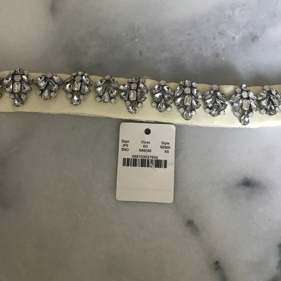 BNWT JCrew Collection Bridal Belt XS
