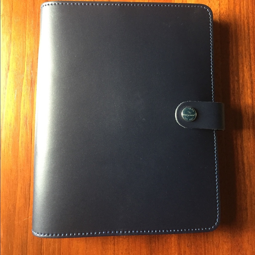 Filofax The Original A5 Navy binder