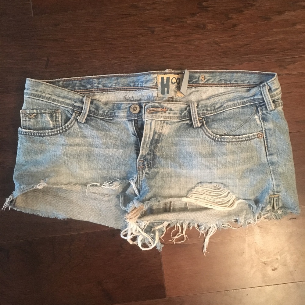 Hollister Low Rise Jean Shorts