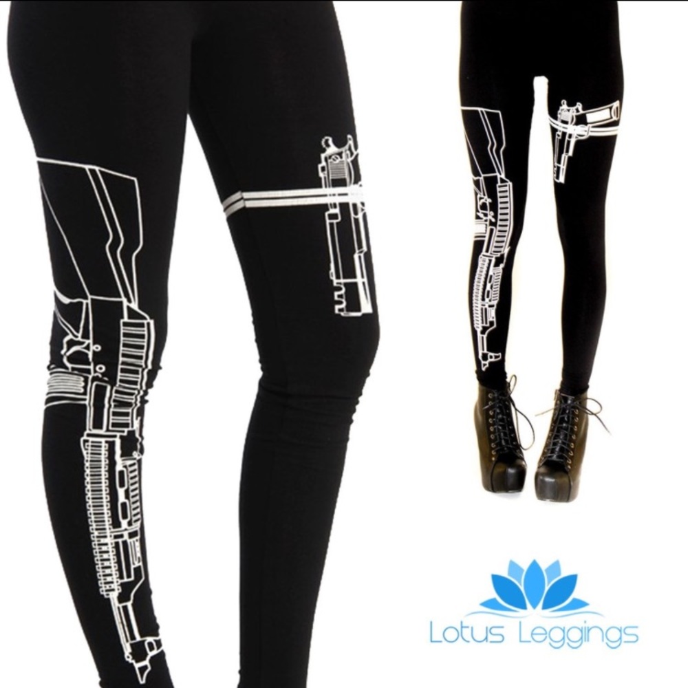 Guns Out Lotus Leggings
