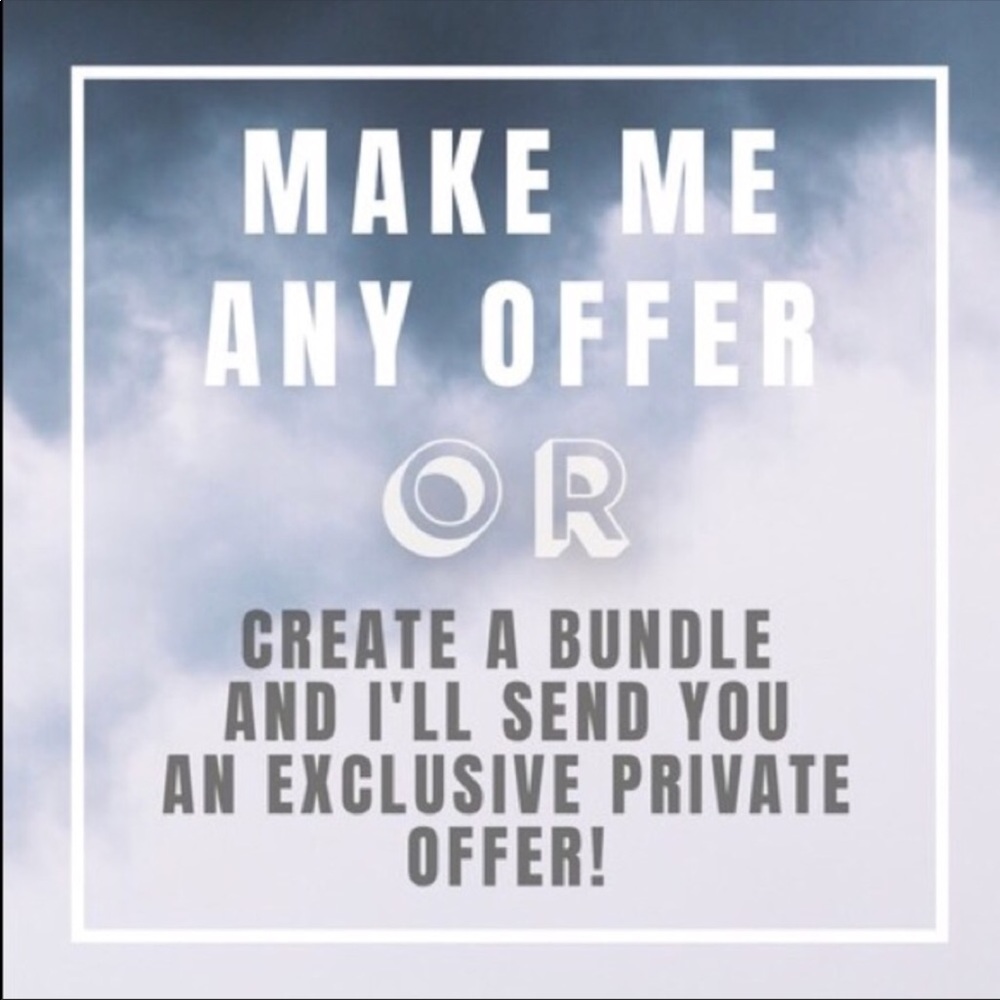 Make me an offer!!