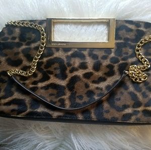 Michael Kors Calf Hair Berkeley Clutch
