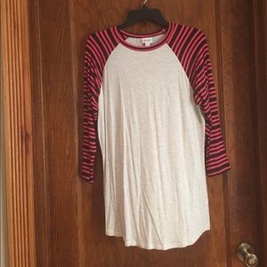 SALE!! BNWOT Hot Pink and Black Striped Randy!