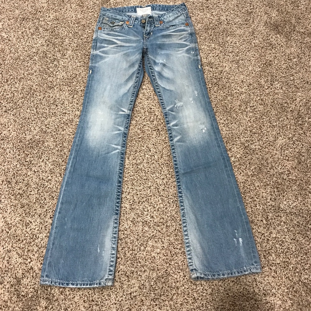 Distressed Big Star Jeans