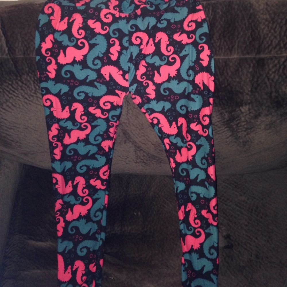 Seahorse lula os leggings