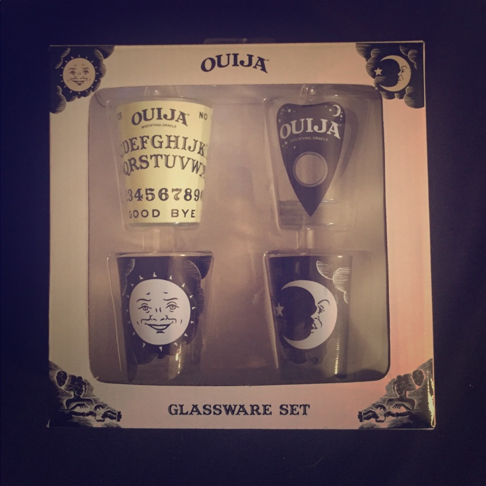 Ouija Shot Glass Set