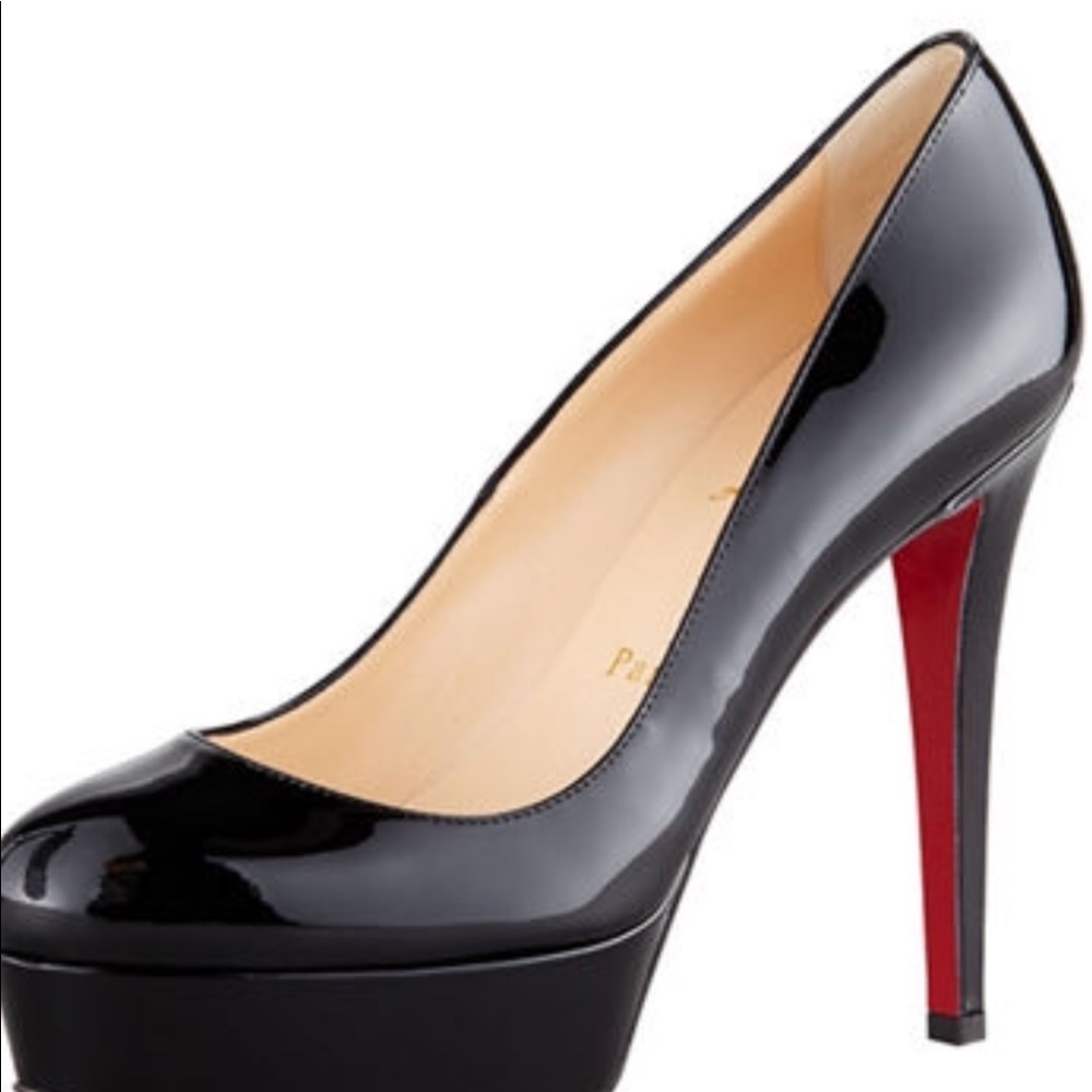 Christian Louboutin Patent Leather Bianca Pumps - Picture 2 of 8