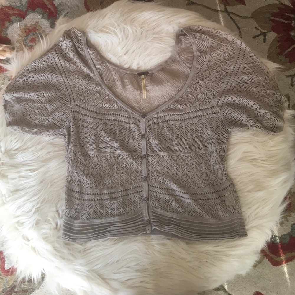 Free People Crochet Top **Free with bundle**