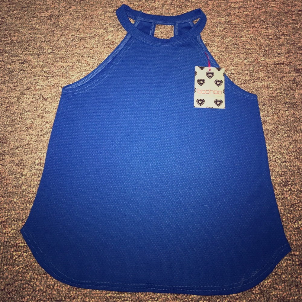 Boohoo High Neck Tank