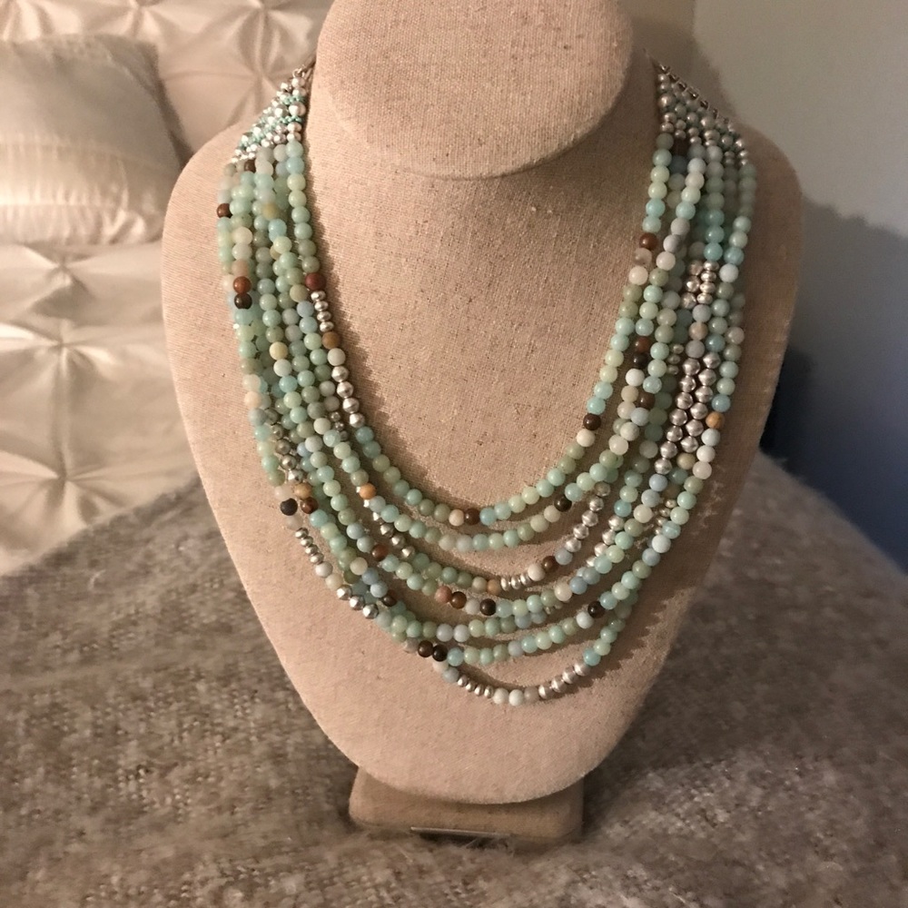Stella and Dot multi bead necklace!