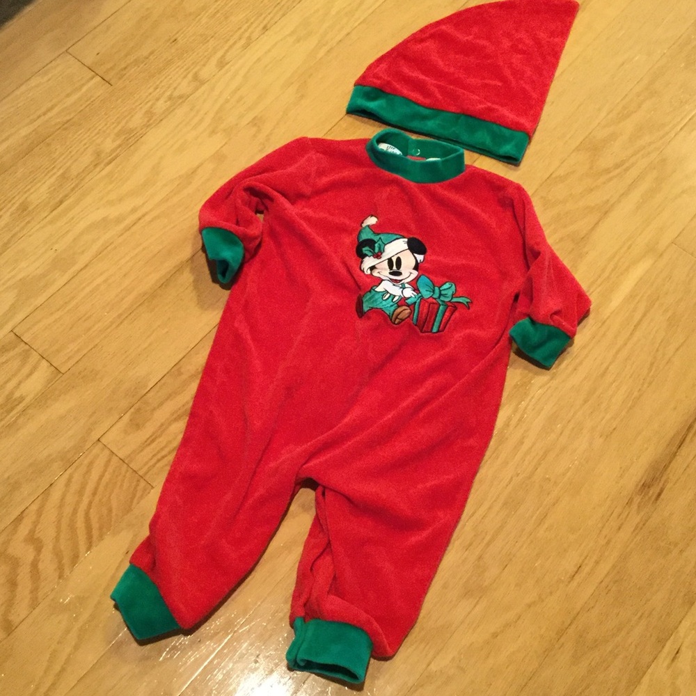 Disney Baby Mickey Holiday Oufit