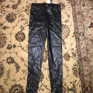 Women's New Leather Leggings