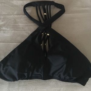 Express Halter Keyhole Bikini Top
