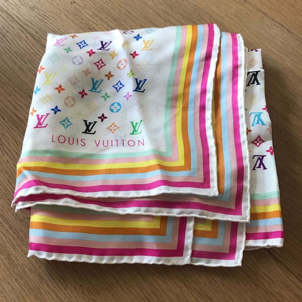Louis Vuitton Silk 26" Scarf