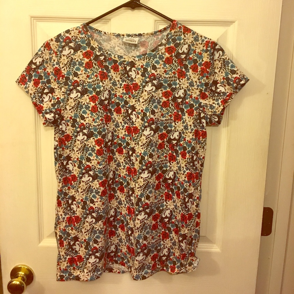 Minnie Mouse Floral Vintage T-Shirt