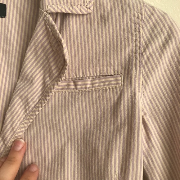 Pink pinstriped blazer - Picture 4 of 5