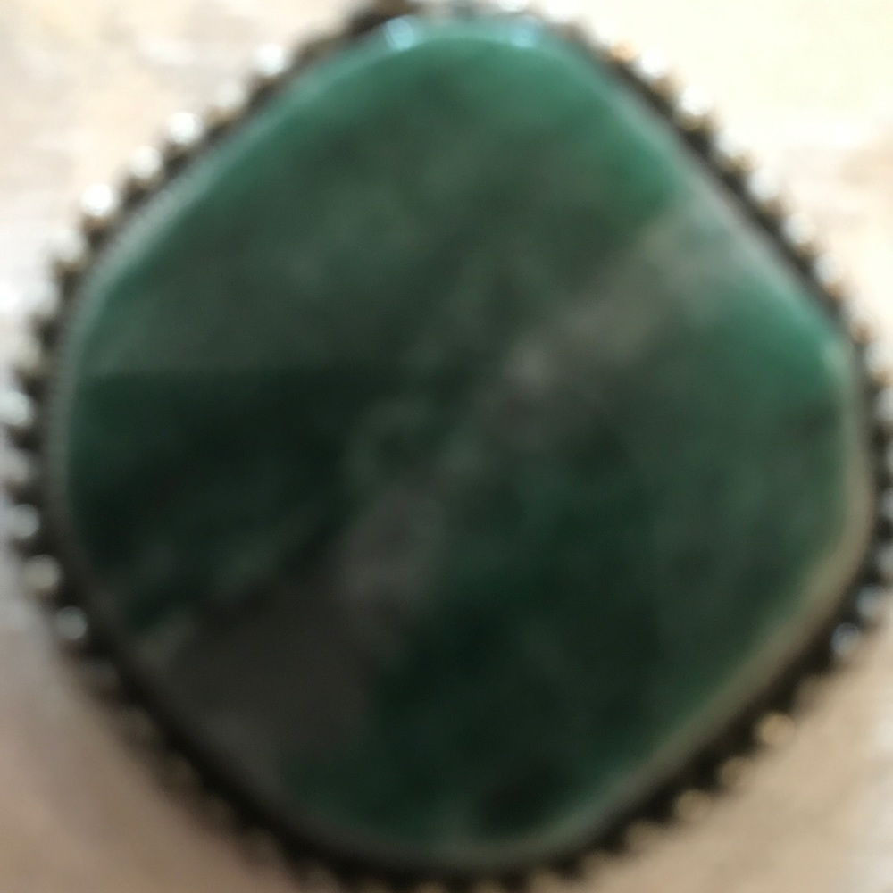Green Pendant, approximately 1.5"