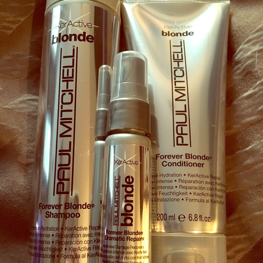Paul Mitchell blonde set