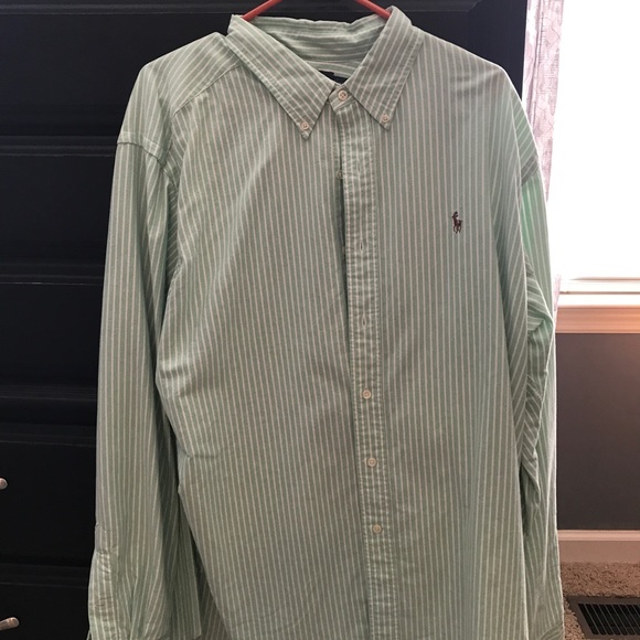 Men's Ralph Lauren Classic Fit Oxford Button Down - Picture 1 of 2