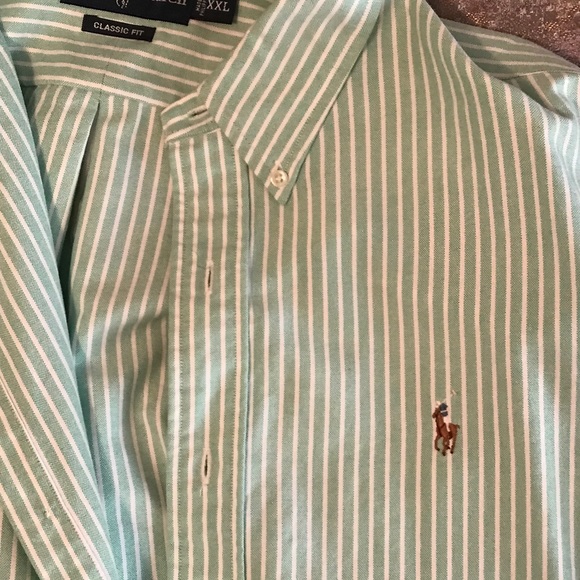 Men's Ralph Lauren Classic Fit Oxford Button Down - Picture 2 of 2