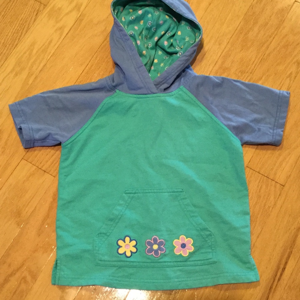 Gymboree Short Sleeve Hoodie Shirt