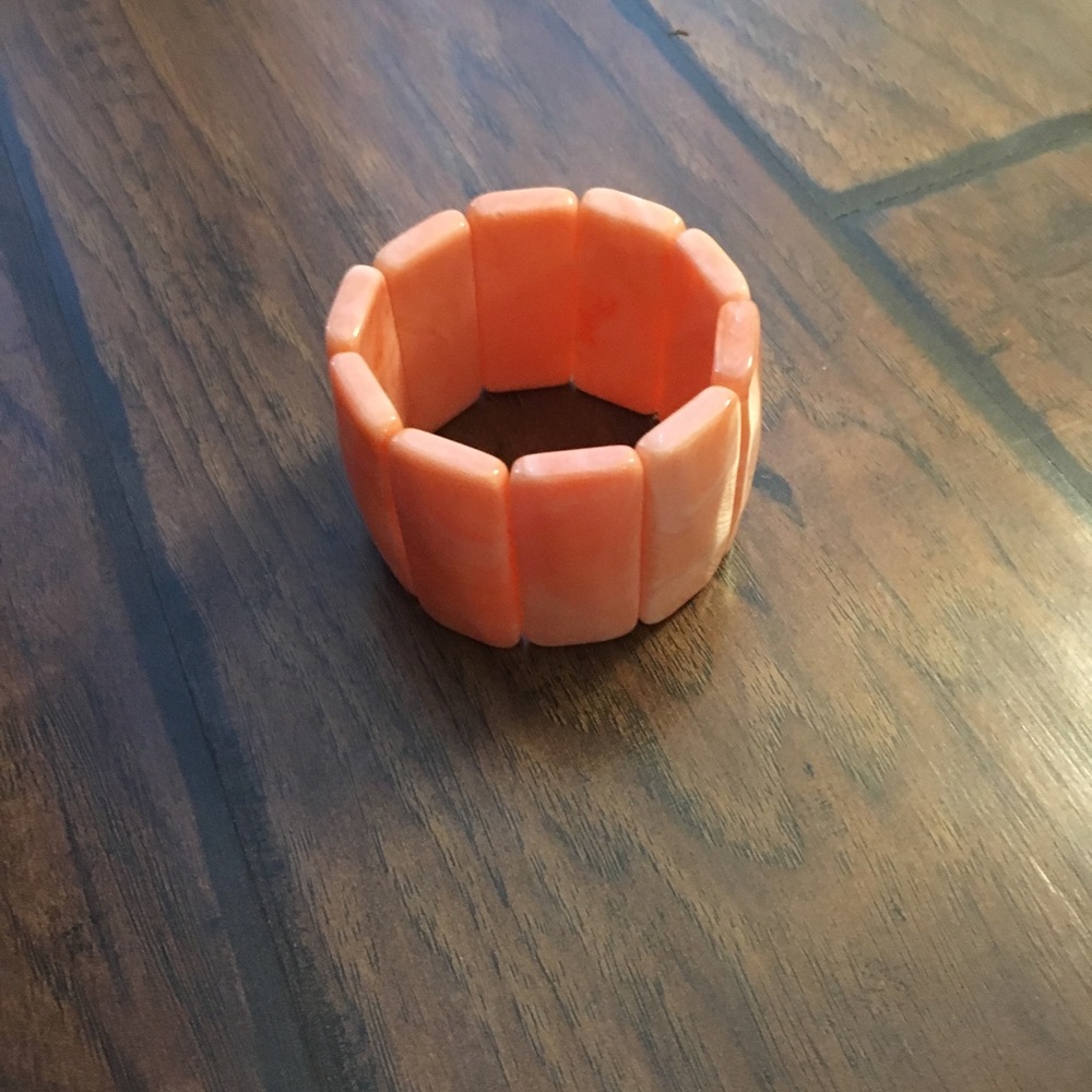 Orange bracelet