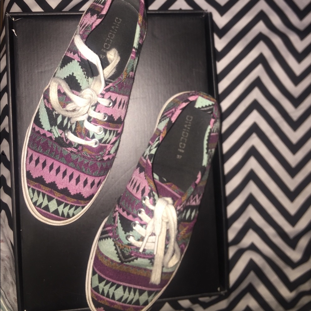 Multicolored Low Cut Vans from H&M