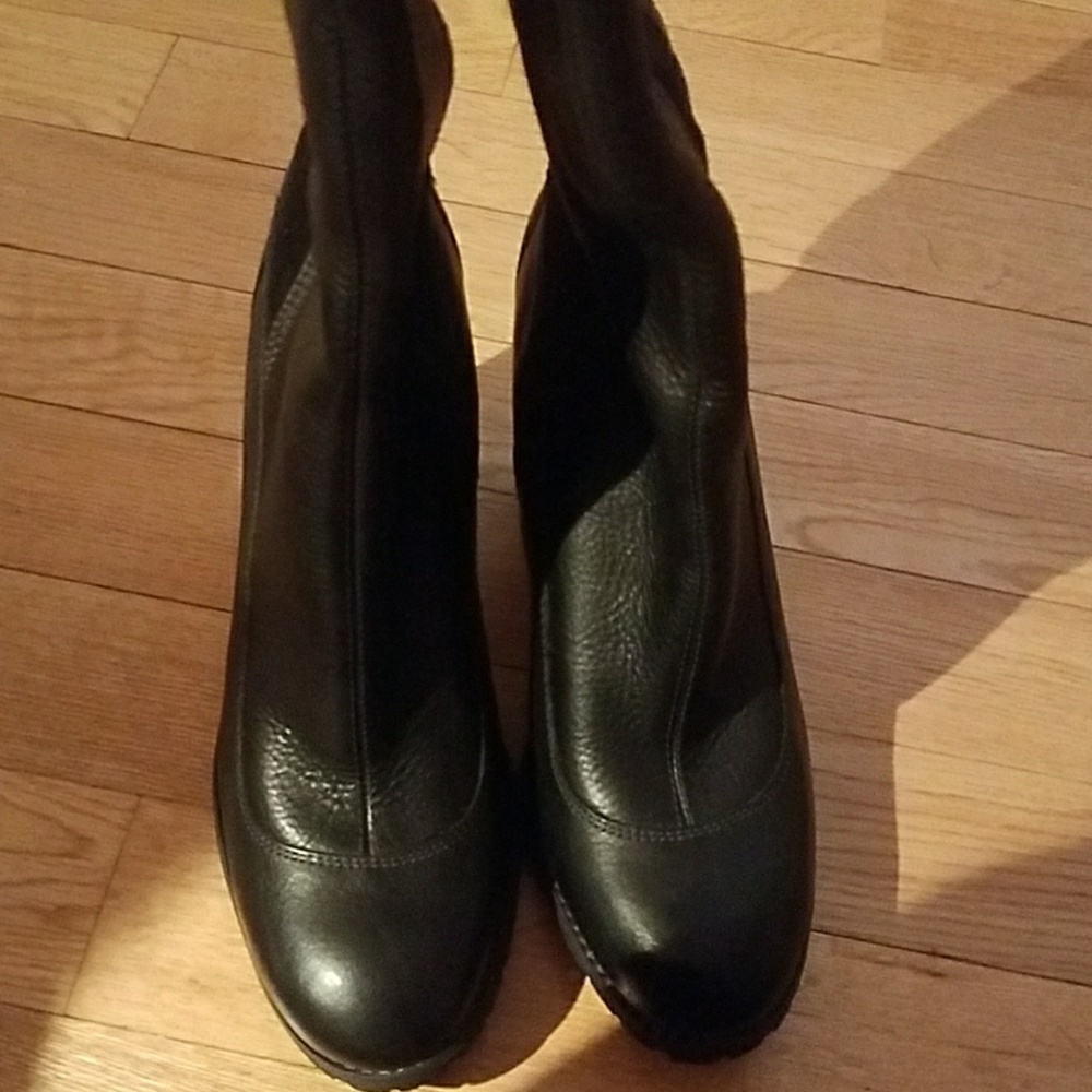 Timberland leather and suede boots