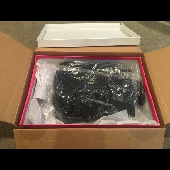 Brand new black over knee boots size 8.5 - Picture 4 of 8