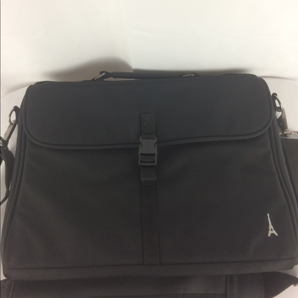 TravelPro USA travel bag with Eiffel Tower badge