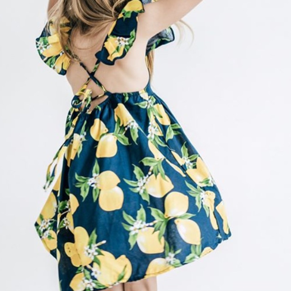 Boutique Lemon Dress