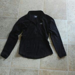 Acteryx warm thin fleece waffled pullover