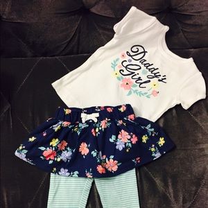 Carter's Daddy's Girl Outfit Size 12 months