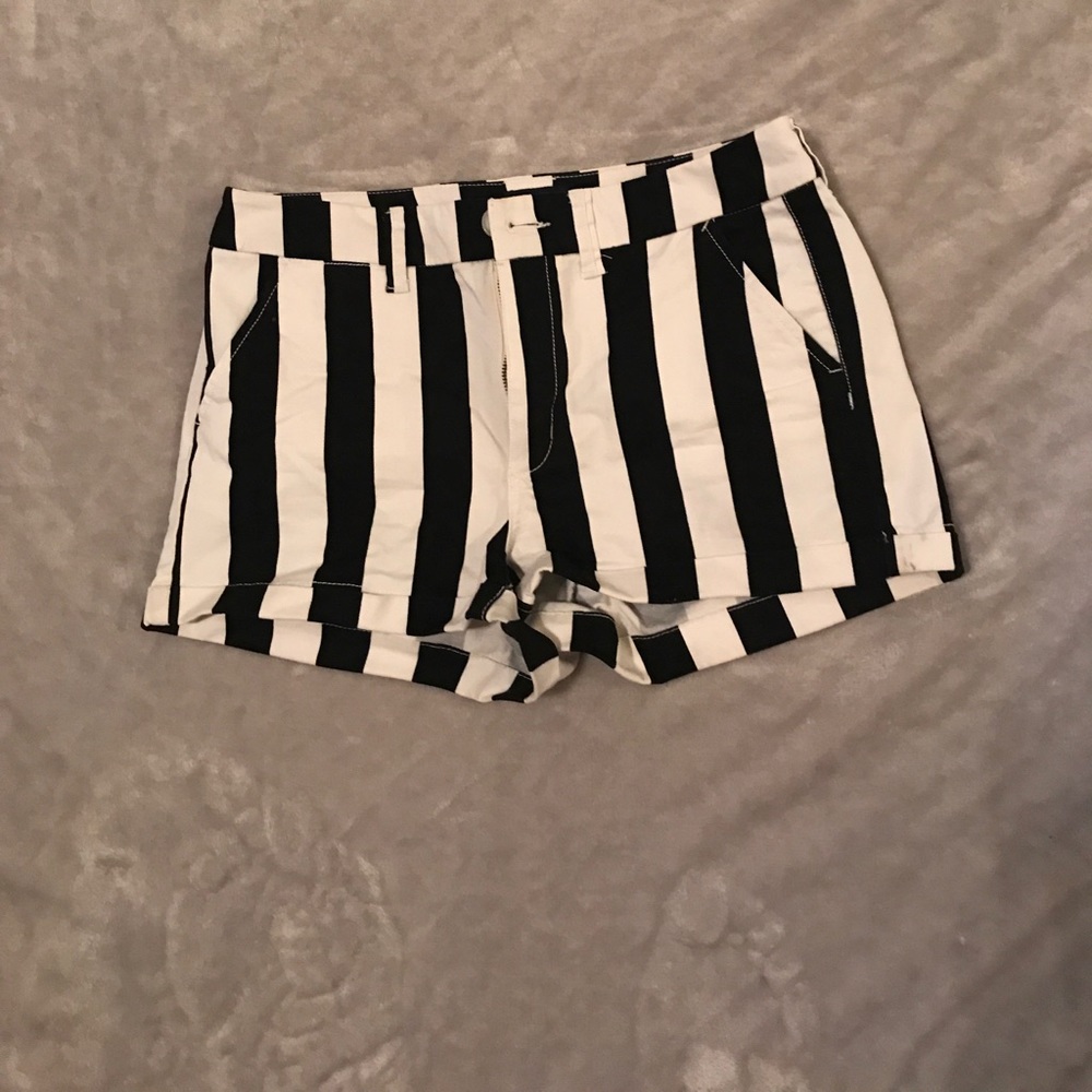High rise shorts