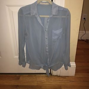 Light Blue Blouse