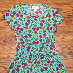 LuLaRoe Floral Mae. Size 4. EUC.
