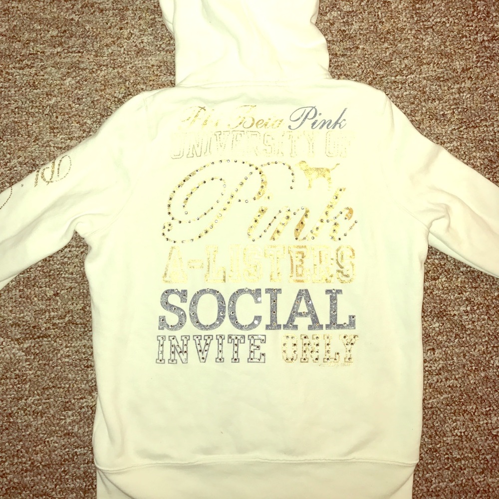 Pink VS Zip Up Hoodie