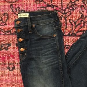 Madewell high rise "10" jeans Madewell high rise "10" jeans