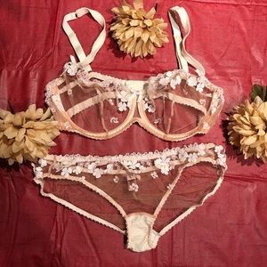 Agent provocateur bra and panty set