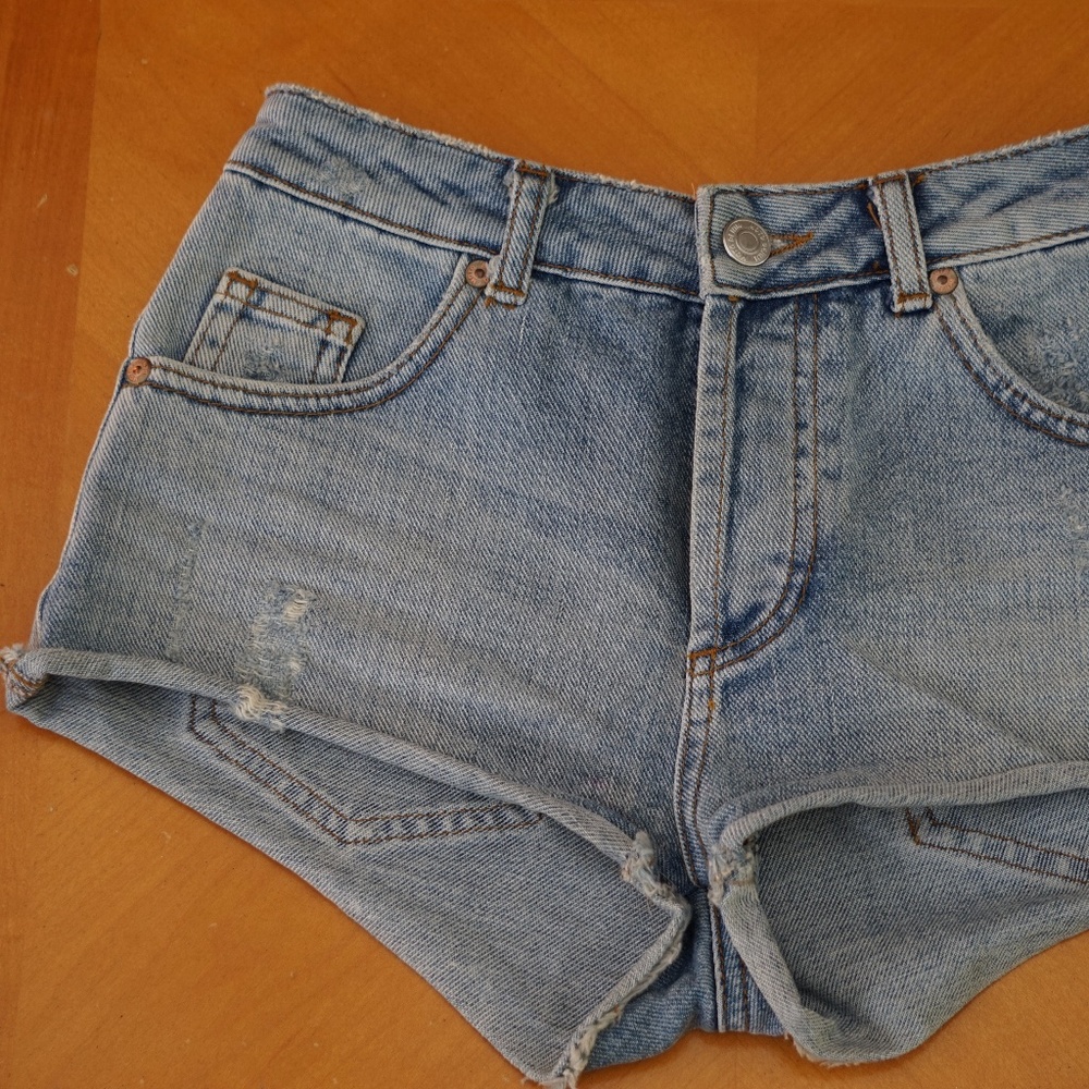 Topshop MOTO sexy jean short shorts