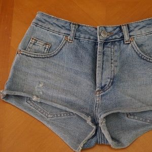 Topshop MOTO sexy jean short shorts