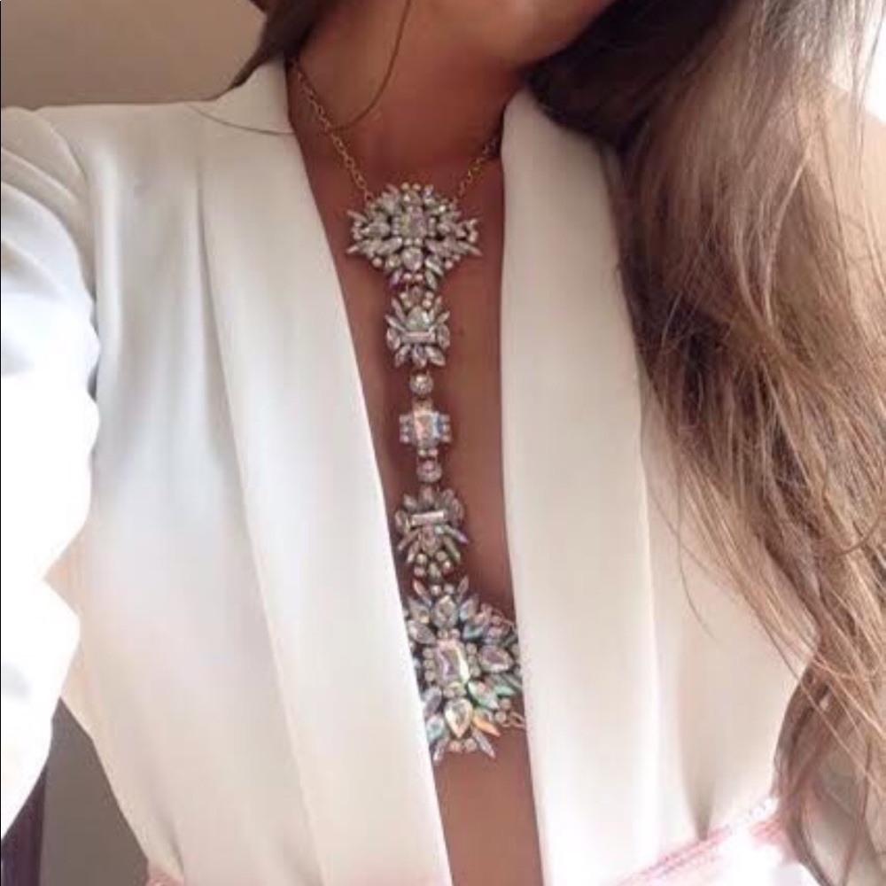 ✨New✨Boho Crystal Statement necklace - Picture 4 of 8