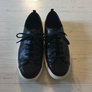 Cole Haan Black Leather Sneakers