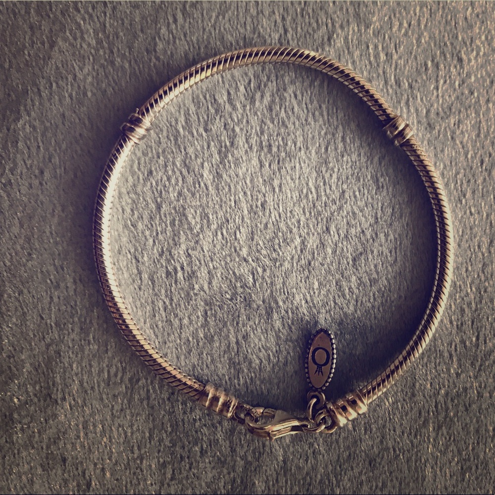 Silver Pandora Clasp Bracelet