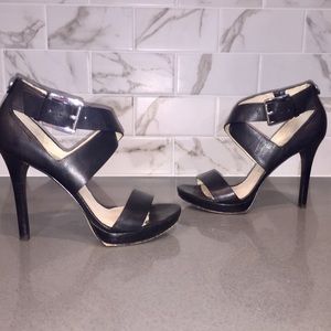 Michael Kors Black Strappy Heels