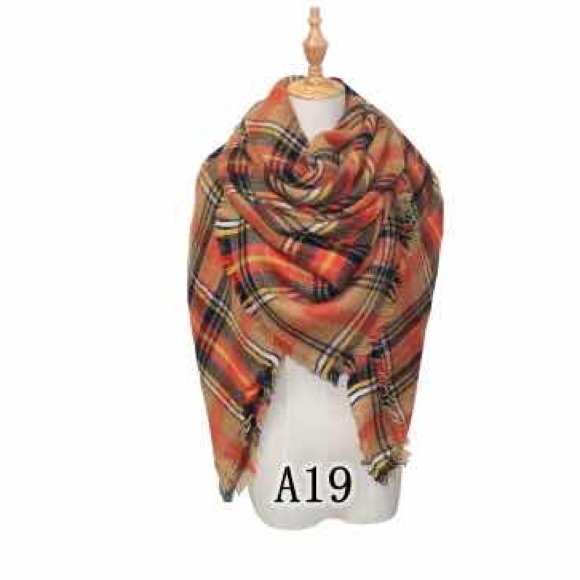 New Arriving🛍Tartan Plaid Oversized Blanket Scarf - Picture 4 of 4