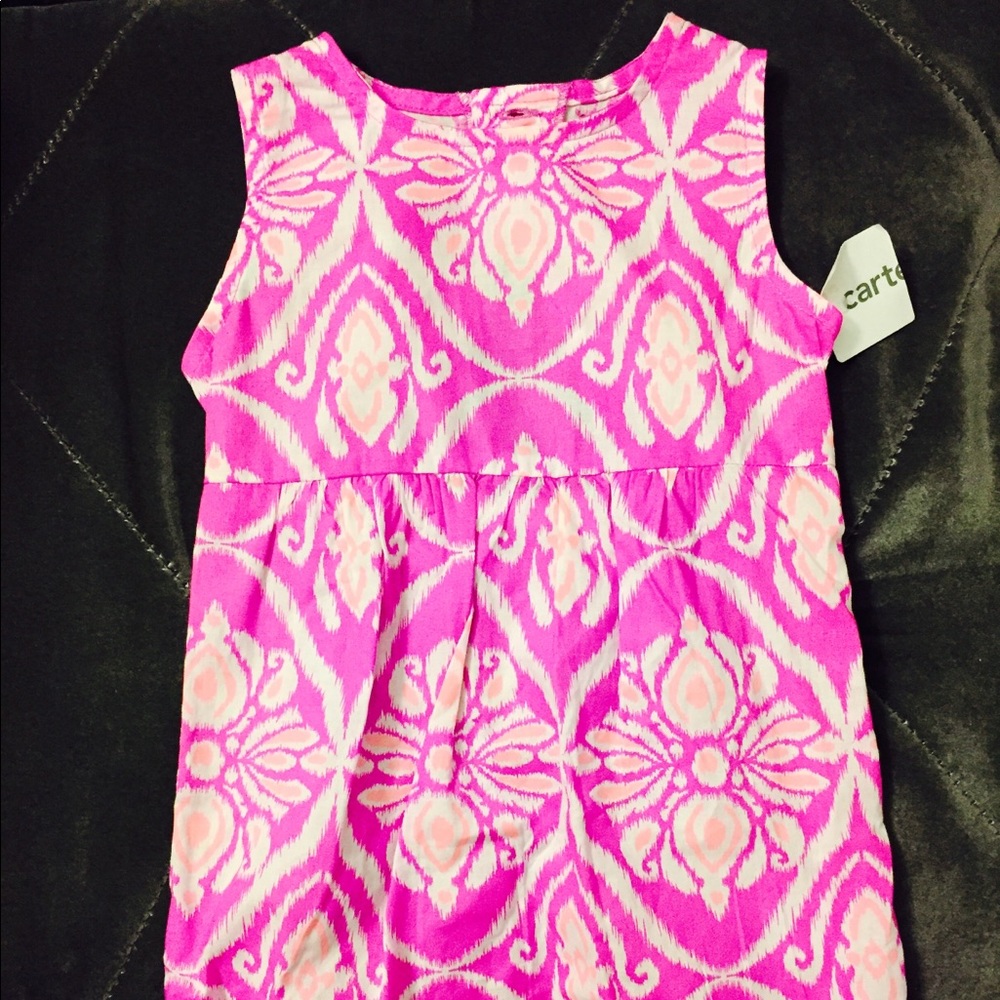 Carter's Baby Girl Bodysuit Outfit Size 12 months
