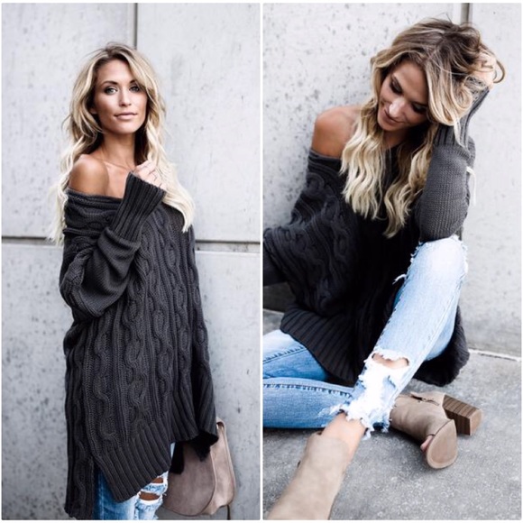 🆕Dark Olive Knit Sweater - Picture 2 of 8