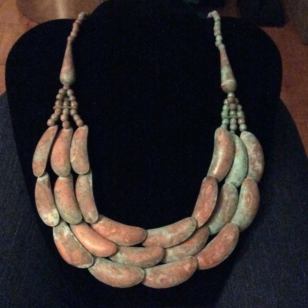Patina Ethnic Necklace Jewelry